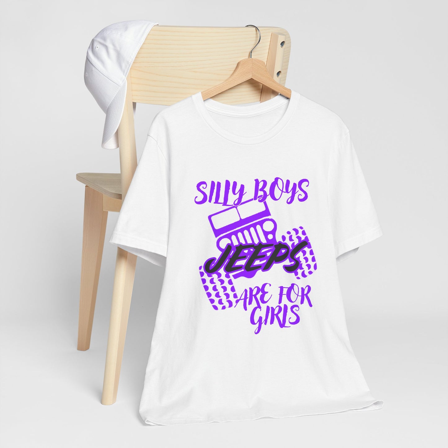 Silly Boys - Jeeps Are for Girls (Neon Purple)