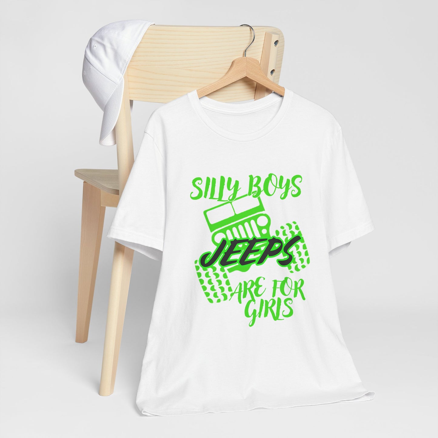 Silly Boys - Jeeps Are for Girls (Neon Green)