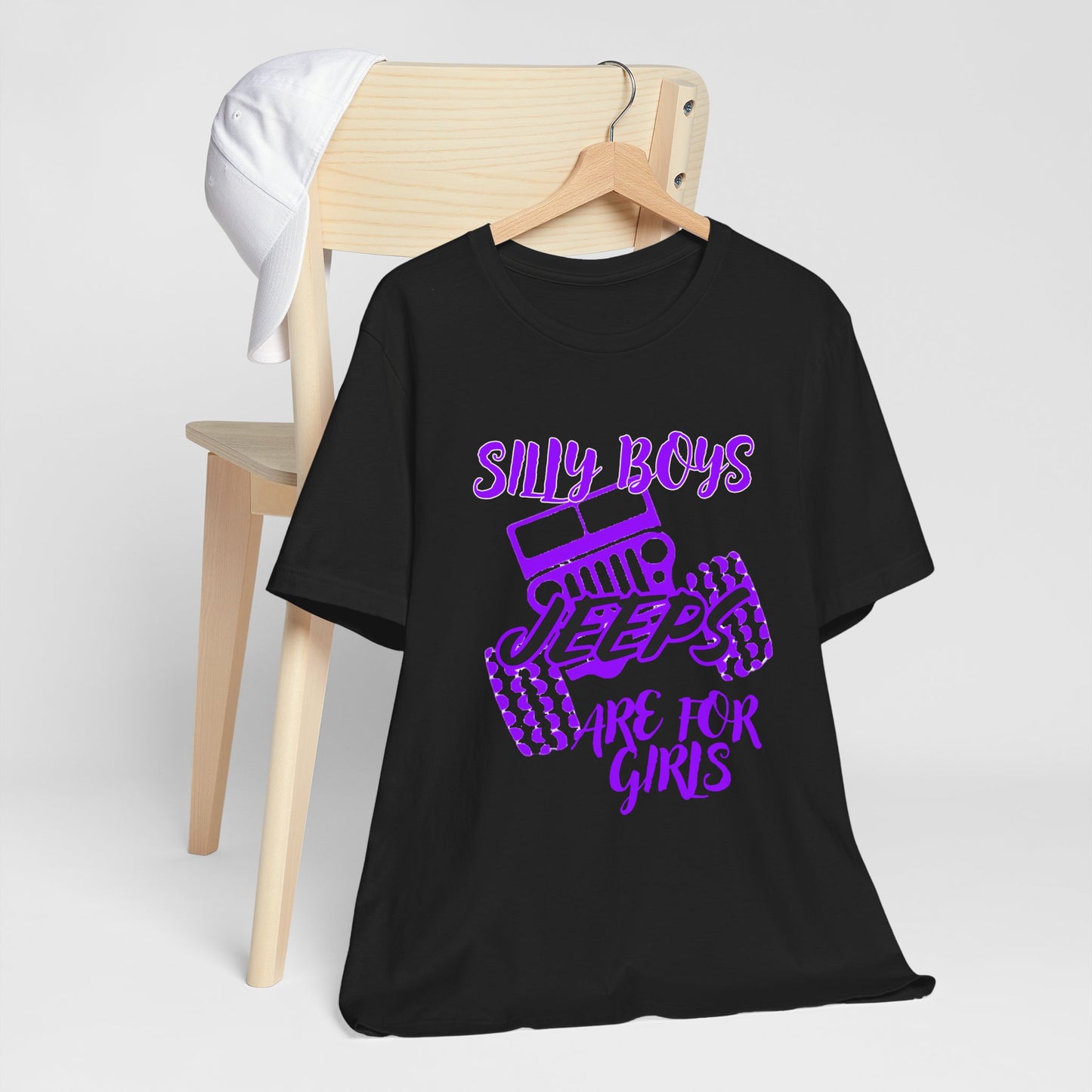 Silly Boys - Jeeps Are for Girls (Neon Purple)