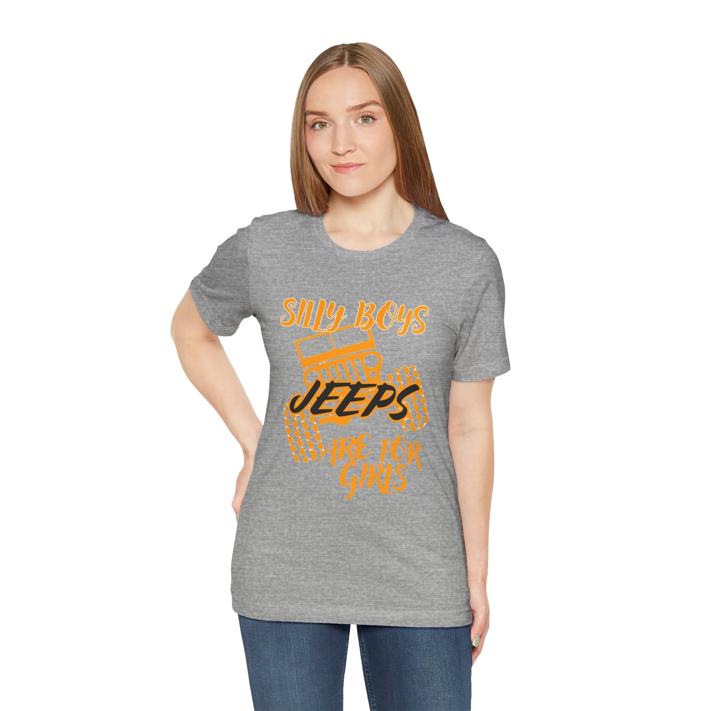 Silly Boys - Jeeps Are for Girls (Neon Orange)