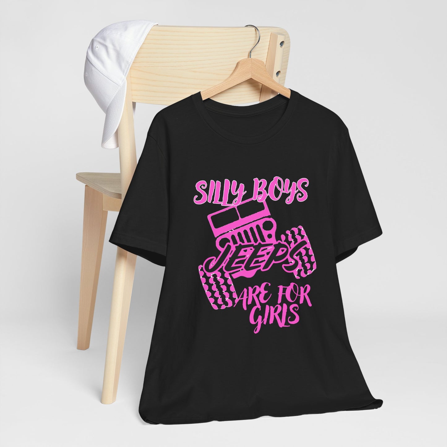 Silly Boys - Jeeps Are for Girls (Neon Pink)