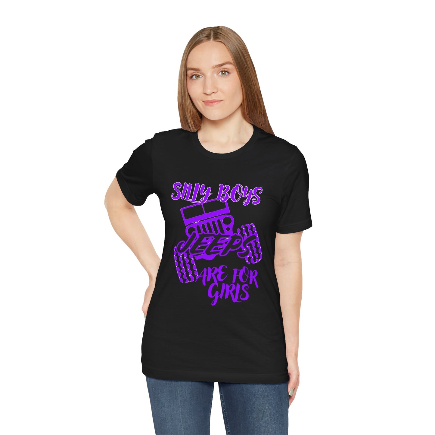 Silly Boys - Jeeps Are for Girls (Neon Purple)
