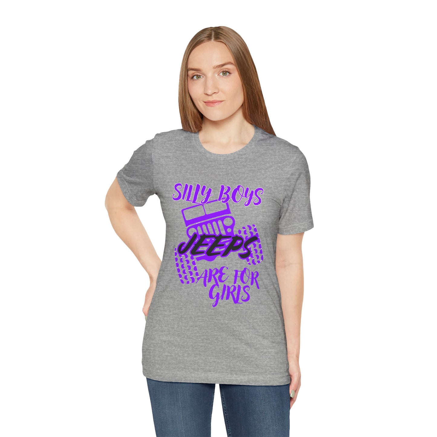 Silly Boys - Jeeps Are for Girls (Neon Purple)