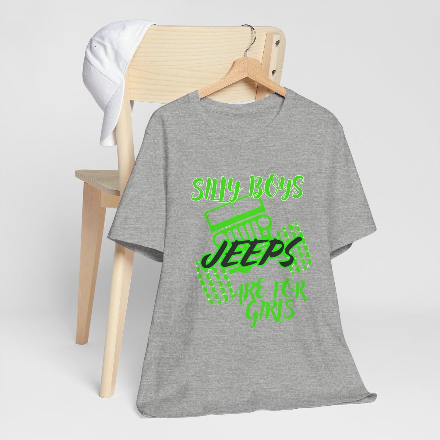 Silly Boys - Jeeps Are for Girls (Neon Green)