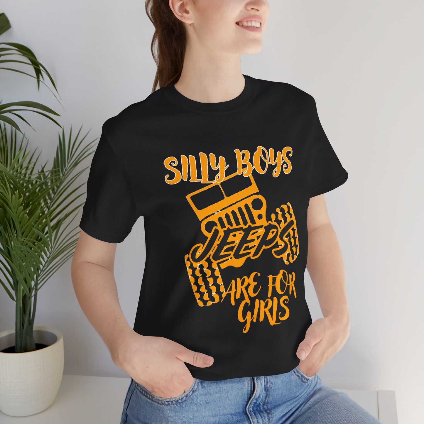 Silly Boys - Jeeps Are for Girls (Neon Orange)