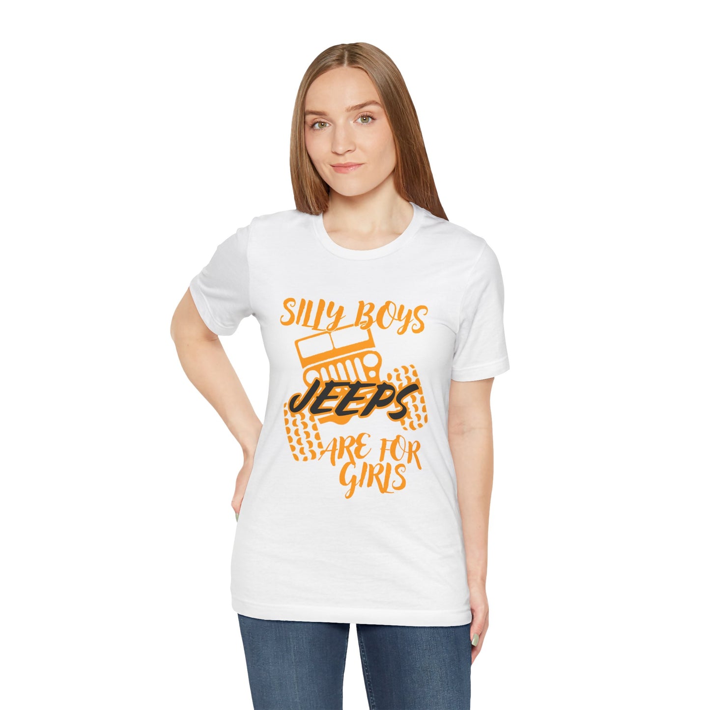 Silly Boys - Jeeps Are for Girls (Neon Orange)