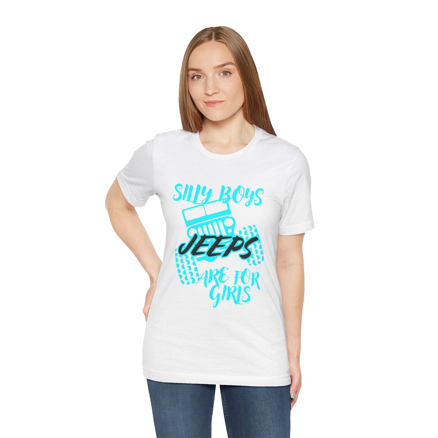 Silly Boys - Jeeps Are for Girls (Neon Blue)
