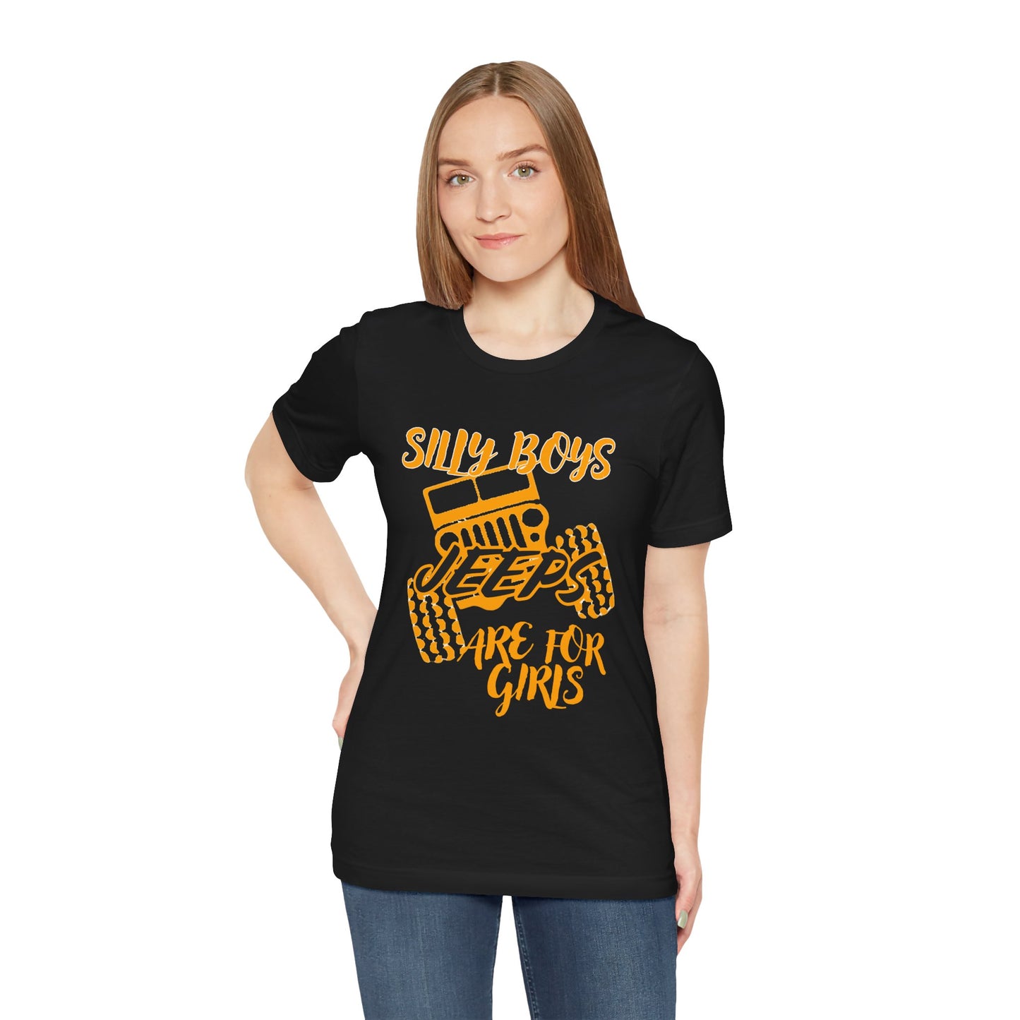 Silly Boys - Jeeps Are for Girls (Neon Orange)