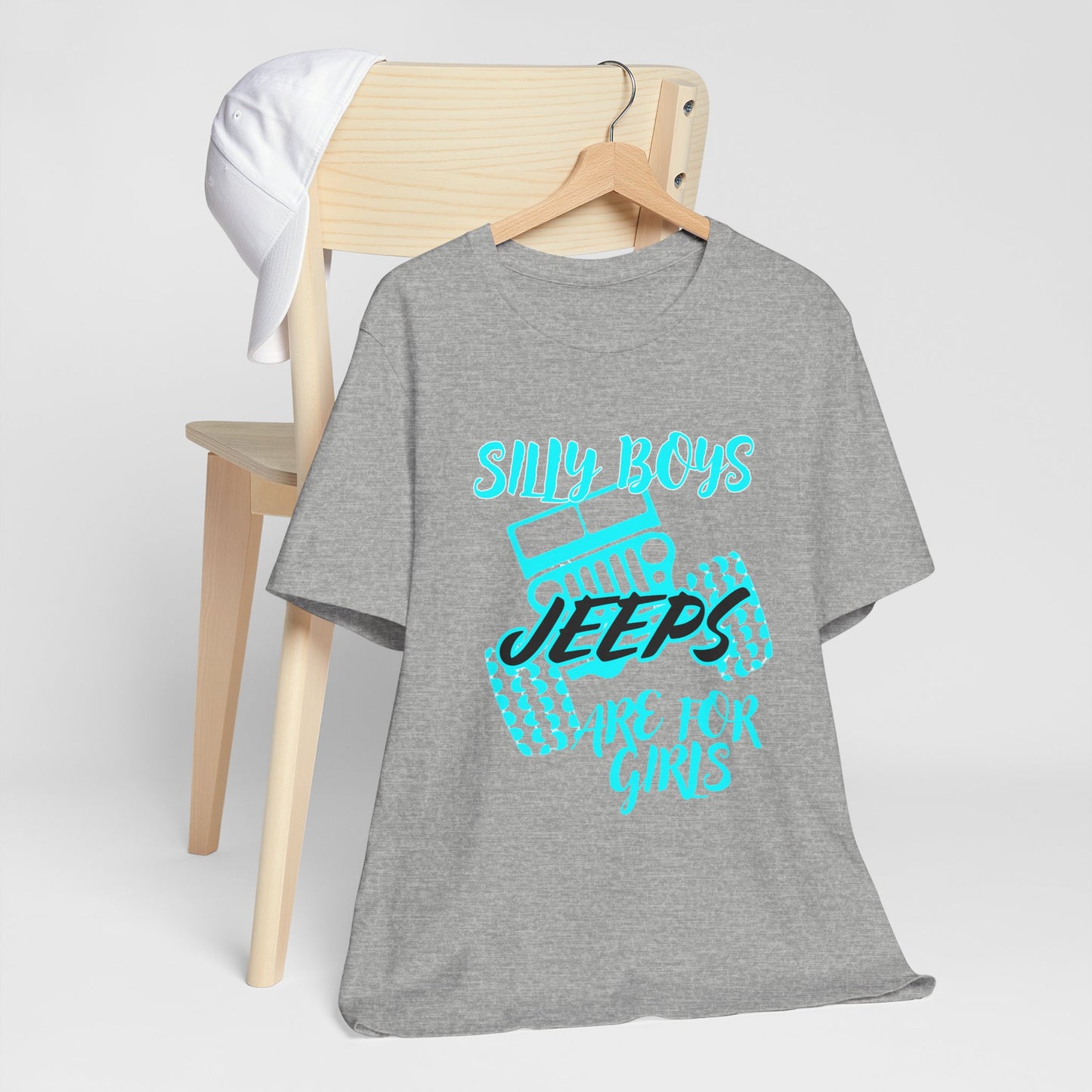 Silly Boys - Jeeps Are for Girls (Neon Blue)