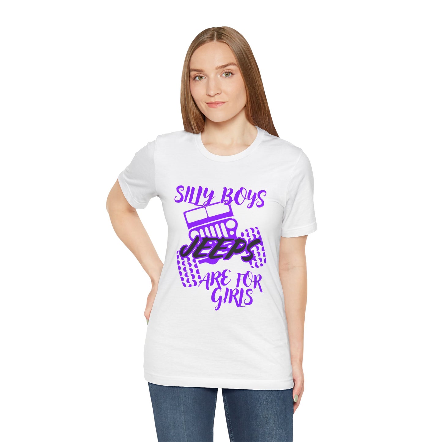 Silly Boys - Jeeps Are for Girls (Neon Purple)