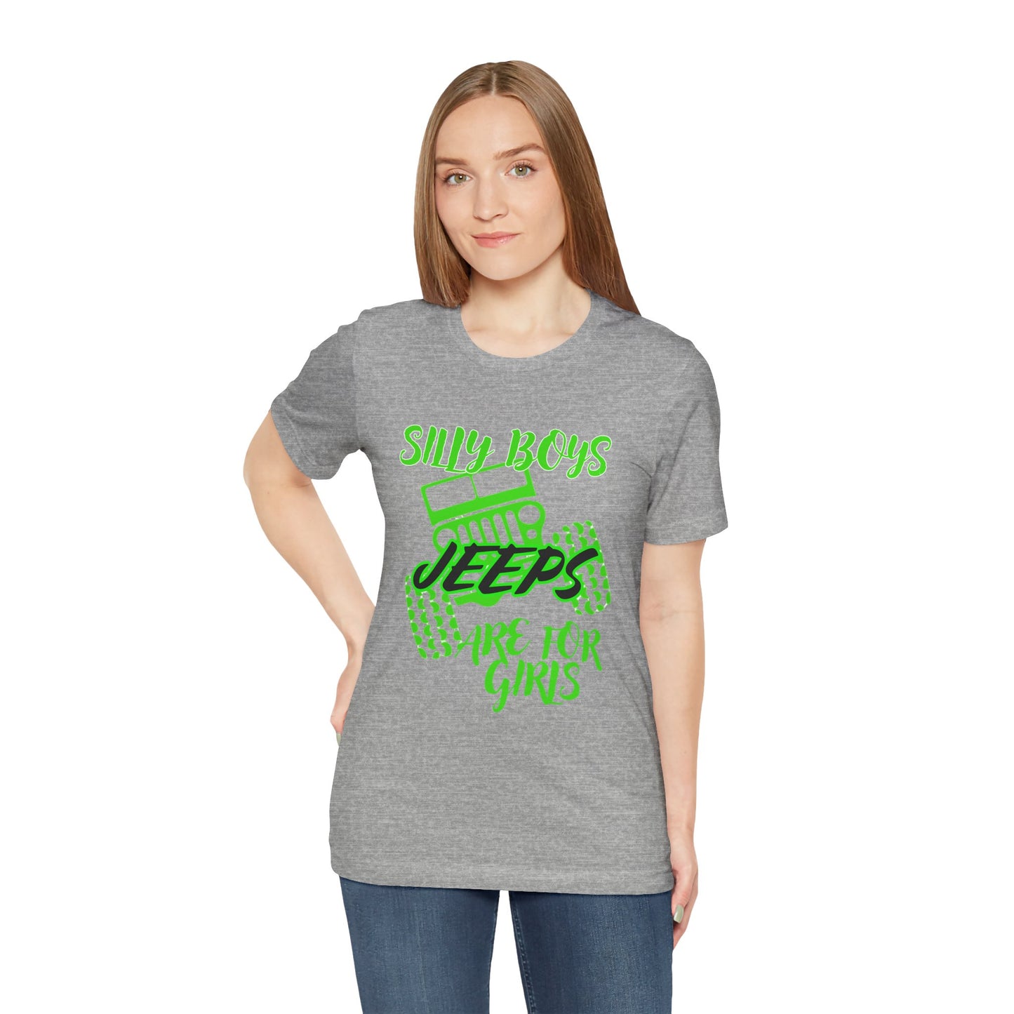 Silly Boys - Jeeps Are for Girls (Neon Green)