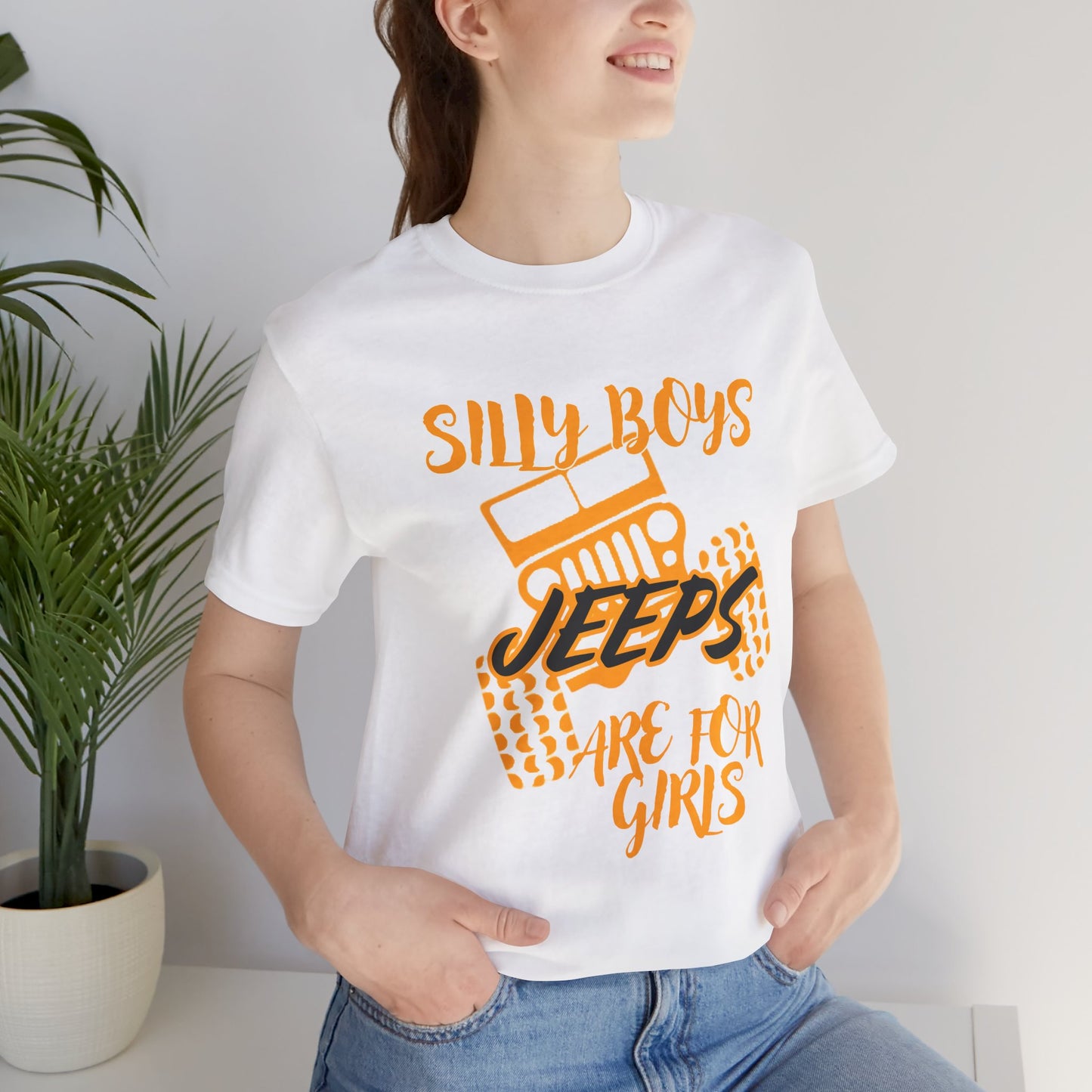 Silly Boys - Jeeps Are for Girls (Neon Orange)