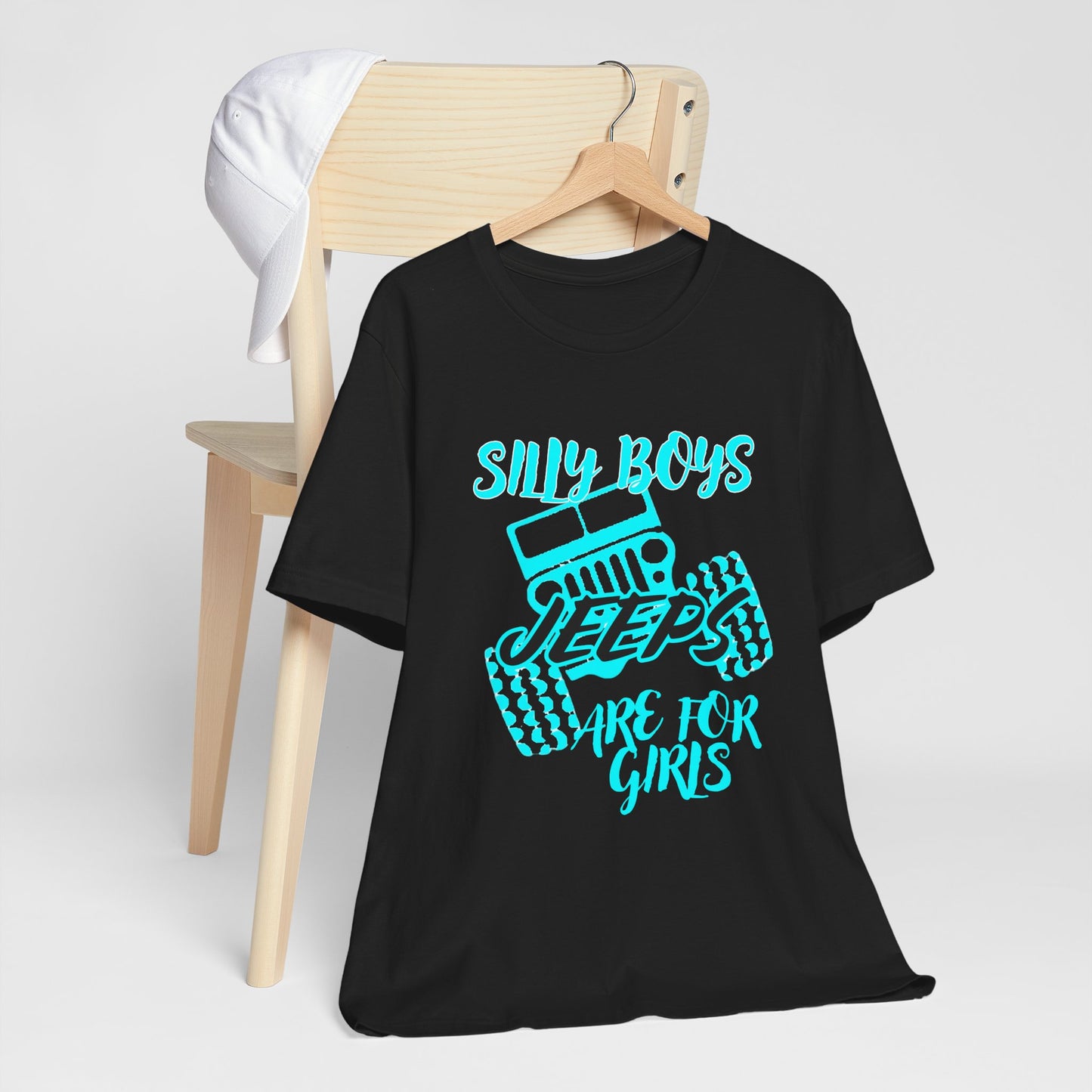 Silly Boys - Jeeps Are for Girls (Neon Blue)