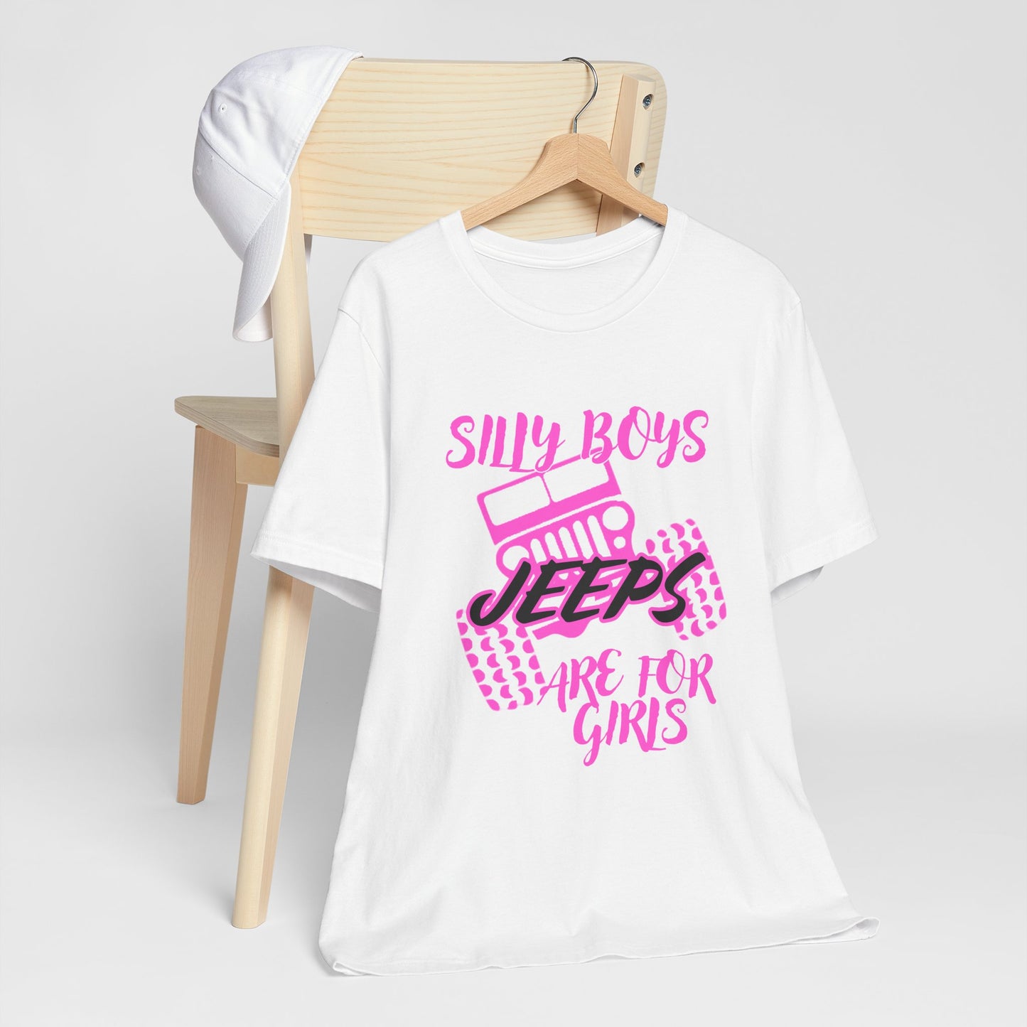Silly Boys - Jeeps Are for Girls (Neon Pink)
