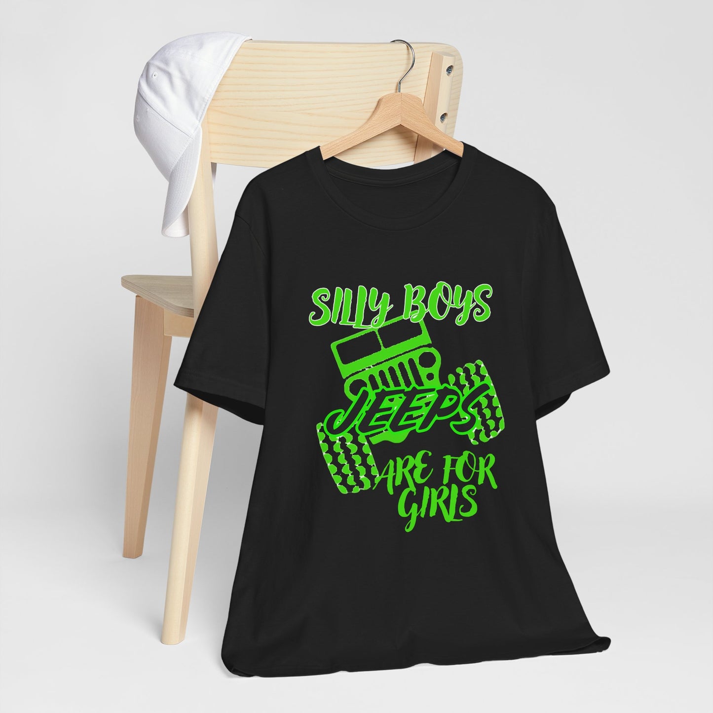 Silly Boys - Jeeps Are for Girls (Neon Green)