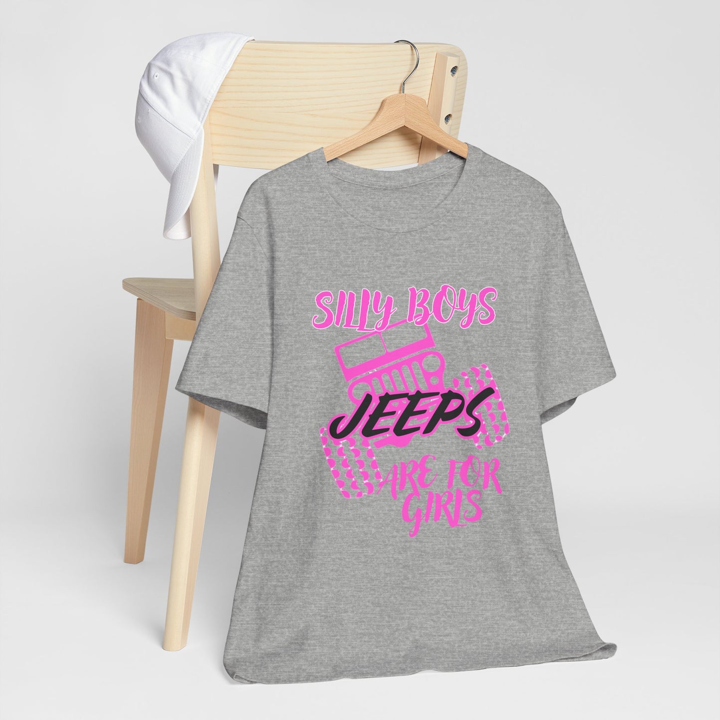 Silly Boys - Jeeps Are for Girls (Neon Pink)
