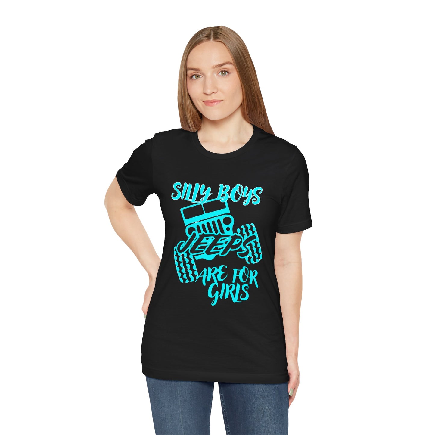 Silly Boys - Jeeps Are for Girls (Neon Blue)