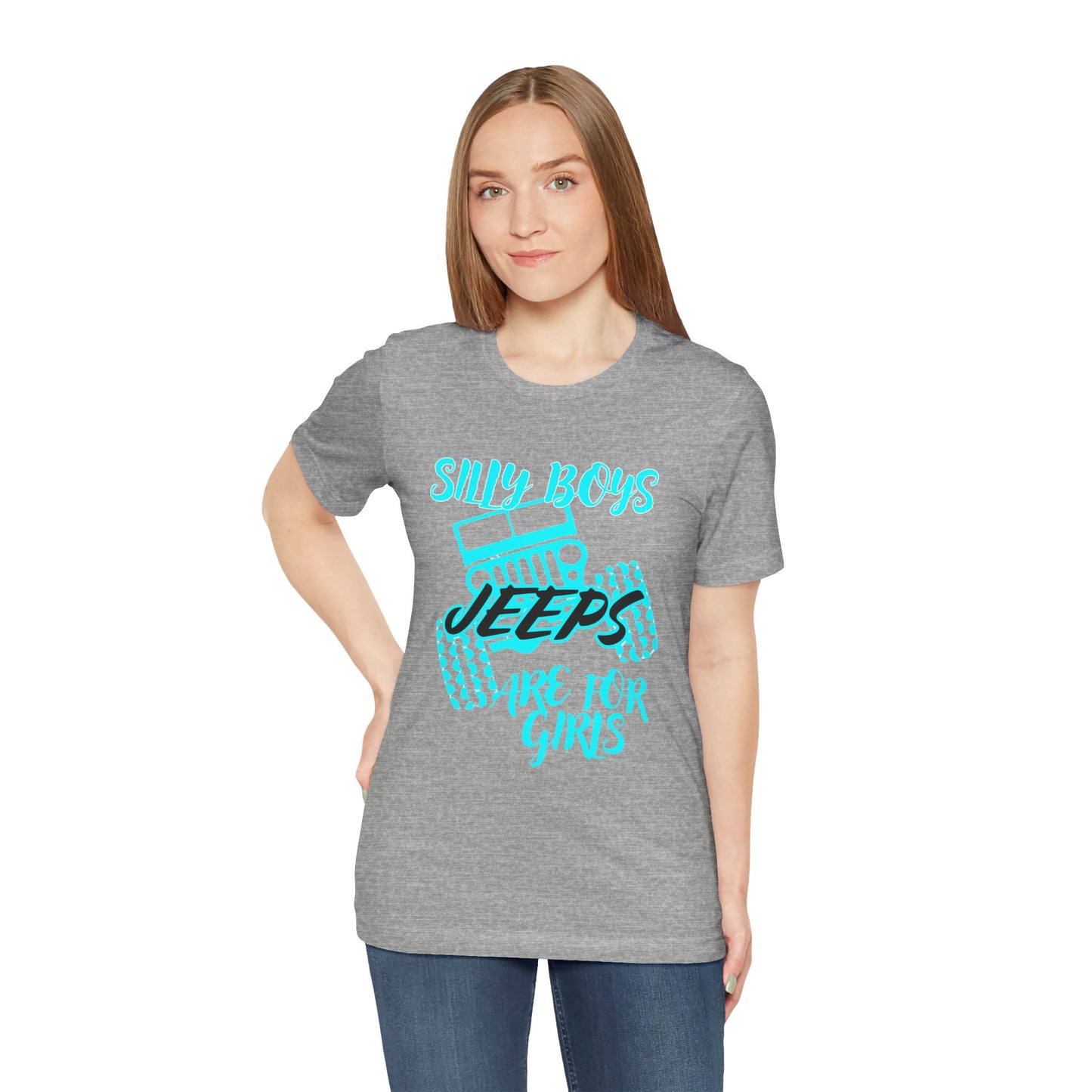 Silly Boys - Jeeps Are for Girls (Neon Blue)