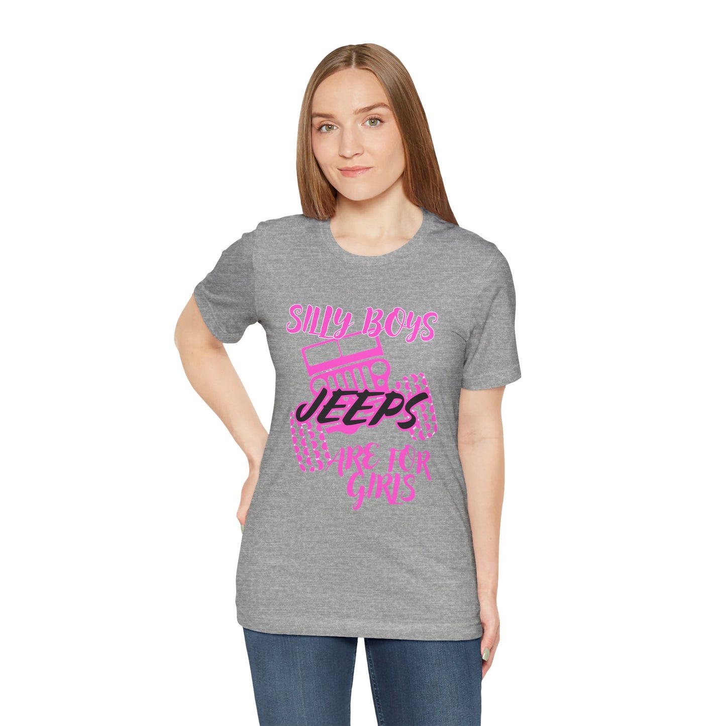 Silly Boys - Jeeps Are for Girls (Neon Pink)