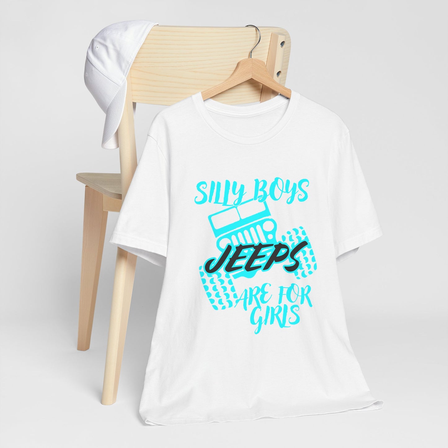Silly Boys - Jeeps Are for Girls (Neon Blue)