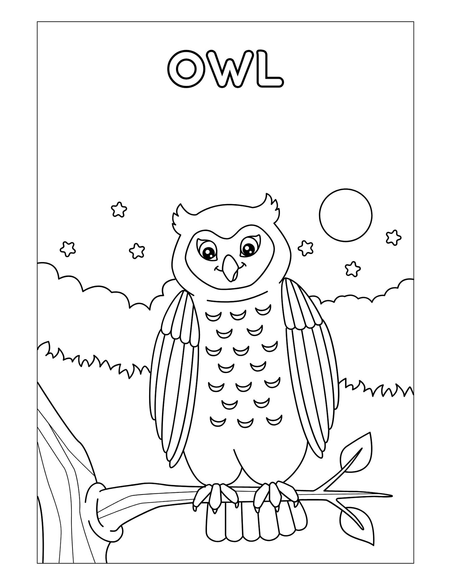 In The Garden Printable Coloring Sheets