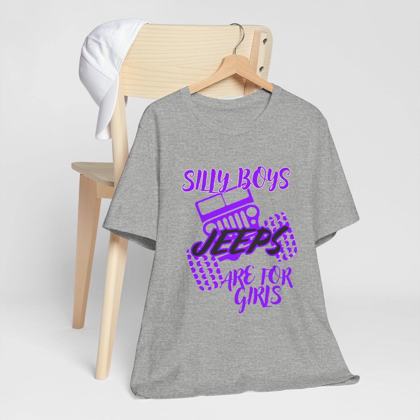 Silly Boys - Jeeps Are for Girls (Neon Purple)